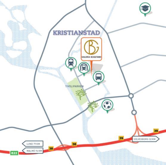 TILLGÄNGLIGHET Lokaliserat nära shopping gatorna Buss: Lokaliserat nära den centrala busstationen med regionala och