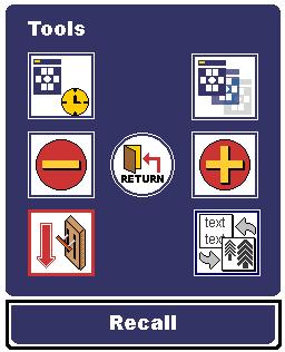 (3) Recall (Återställ) Återställ till tillverkarens standardvärde. (4) Mode (Läge) Läge fungerar inte med S-Video input signal. Language (Språk) Med kan du välja språk genom att rulla.