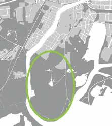 Kommunen har i ett samarbetsprojekt med Peab gjort en förstudie inför planeringen av området. Tillfart till området kommer att ske via en ny bro över Västra älvgrenen. I den nordligaste delen av f.d. flygplatsen bygger Riksbyggen ett nytt bostadsområde Södra Sommarro.