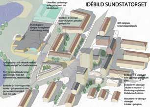 Det planerade kollektivtrafikstråket (Karlstadsstråket) kommer att passera Sundsta, troligen på Rudsvägen, med en hållplats med koppling till Sundstabadet.