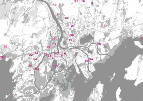 andra pågående planprojekt Bostäder 1. Björnen 13 Detaljplan för ombyggnad av befintlig byggnad inom Tingvallastaden till bl.a. bostäder. 2.