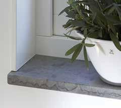 Väggkulör standard/kostnadsfritt NCS S0500-N NCS S0502-Y, bruten vit Fönsterbräda