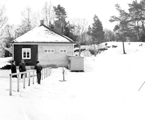 Paul och Tekla på Holmen