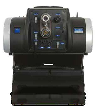 GASBOX AUTOPOWER EMISSIONSANALYSATOR GASBOX Autopower är en emissionsanalysator för mätning av CO, CO2, O2, HC (mot tillägg även NOx) på bensin- och dieseldrivna fordon.