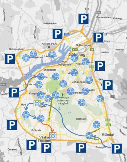 Multimodala resor Individuell mobilitet och kollektivtrafik vävs ihop. Många aktörer. Pendling och längre resor i flera modaliteter. Resande väljer de mest attraktiva formerna av resan.