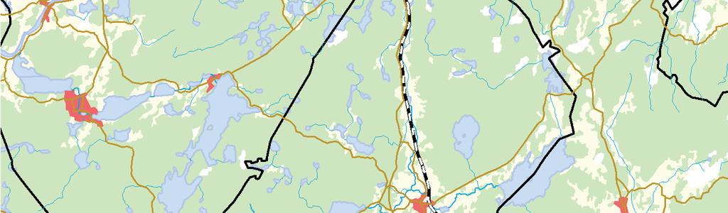 Dalgränsen 190 Byvalla Horndal 185 Rossen Horndal Österfärnebo