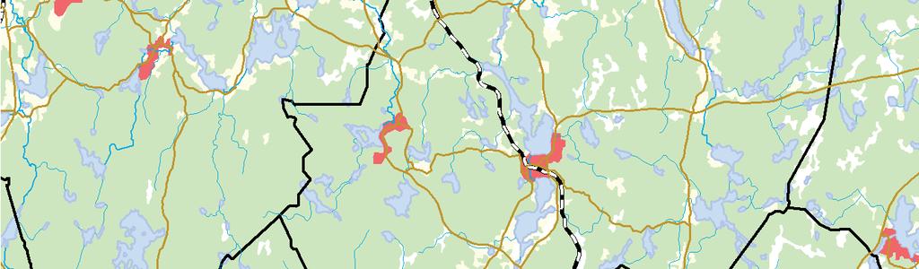 Åmänningen Övre Vättern 215 Bjursjöbäcken 220 Skinnskatteberg 230 225 Hedströmmen