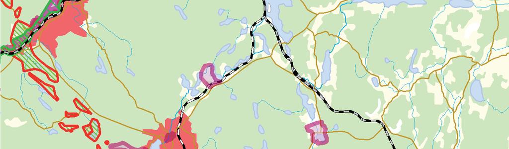 Ј 1 Riksintresse järnvägsstation Se tabell 2.