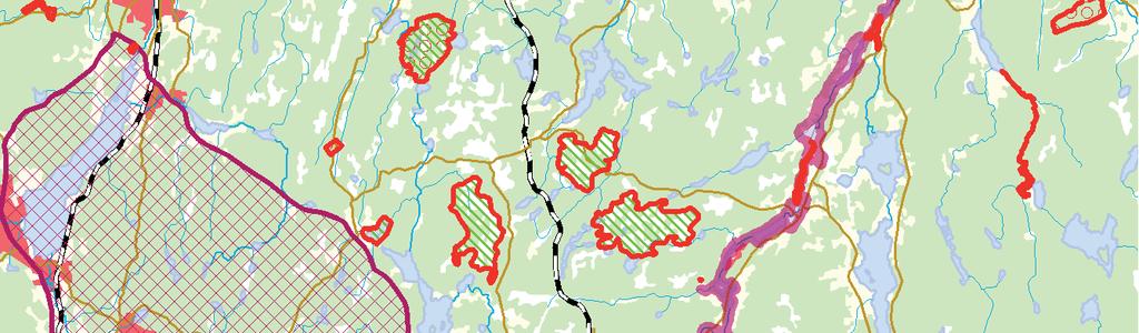 5 0 2 4 Kilometer Frövi Ј 265 Riksintresse järnväg Riksintresse väg Allmän väg