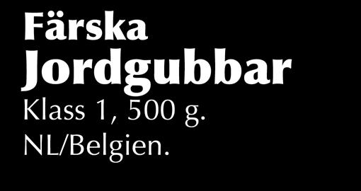 Färska 2990 Jordgubbar