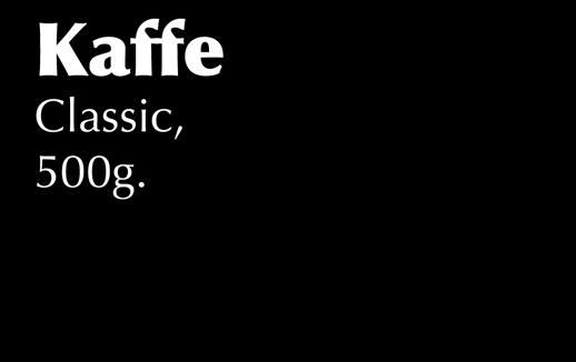 Kaffe Classic, 500g.