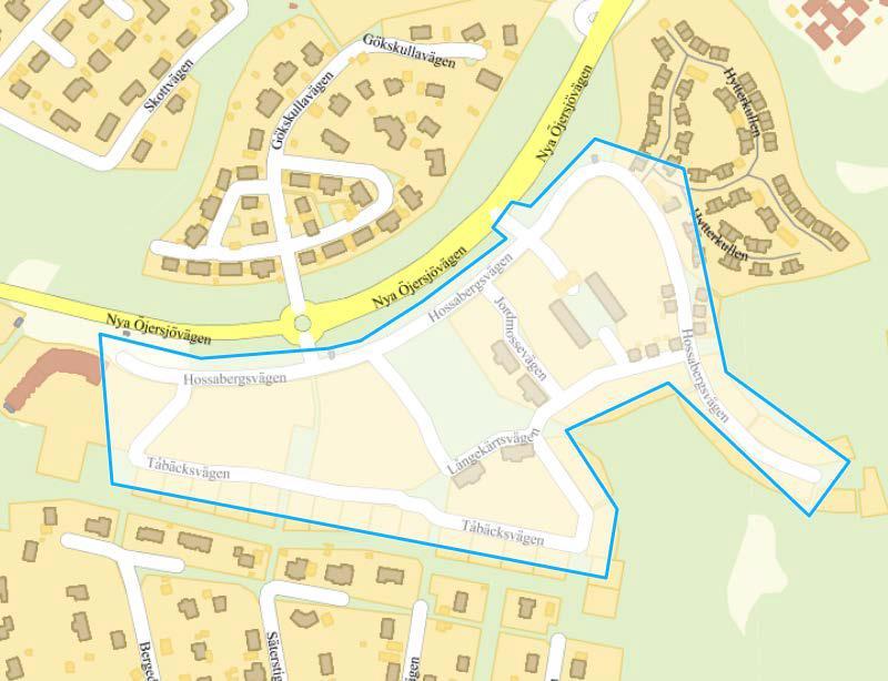 5 Bygg- och miljönämnden beslutar om 30 km/h på vägar inom markerad sträcka.