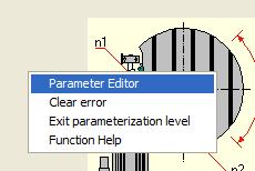 11. Högerklicka någonstans på den grå ytan i fönstret och välj Parameter Editor 12. Skriv in S417 i rutan märkt IDN och tryck Enter 13.