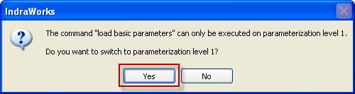 Port. Tryck därefter på Load Basic Parameters 5.