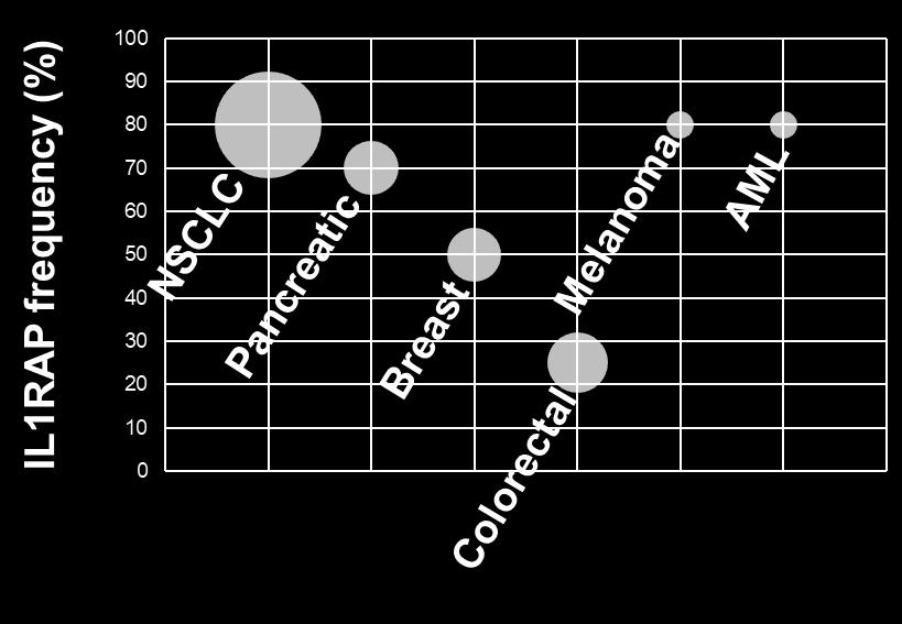 I denna studie erhölls en statistiskt signifikant behandlingseffekt med CAN04 på tumörvolym.