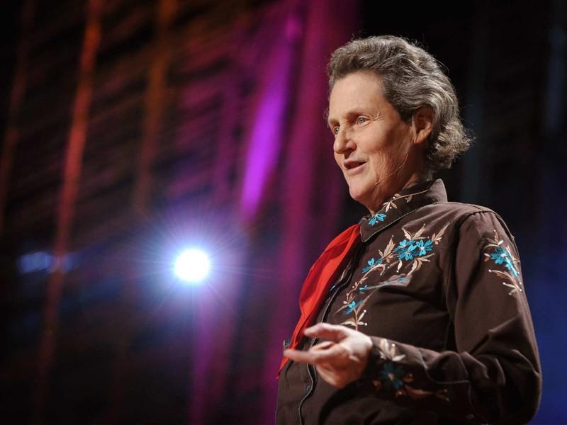 Temple Grandin (f -47) Professor vid Colorado State University. Har högfungerande autism, känd för sitt engagemang i djurrättsfrågor och autismfrågor.