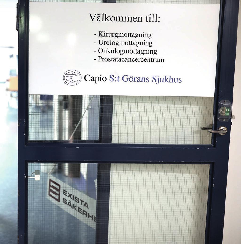 Vid Prostatacancercentrum på S:t Göran växer nu en ny modell för prostatacancervård fram. Liknande centrumbildningar för prostatacancer är på gång även på några andra håll i landet.