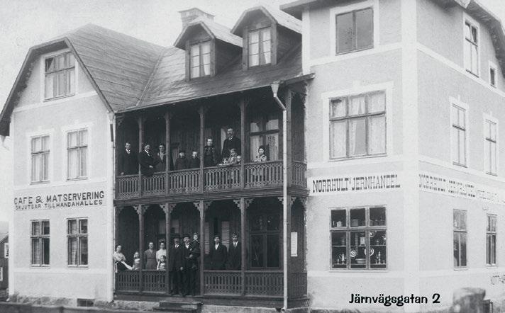 Norrhults järnhandel i början av 1900-talet. 19. Järnvägen 20.