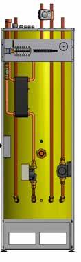 Isolerad plattvärmeväxlare, lågenergi cirkulationspump, flödesvakt, rör och kopplingsmaterial Beskrivning Tillbehöret medför optimal prestanda då