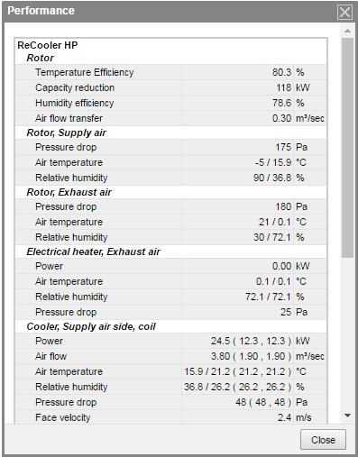 8 Teknisk katalog KÖLDMEDIEMÄNGD PER KRETS eq Stl. ReCooler HP är fylld med R410A som är en fluorerad växthusgas med en ozonnedbrytningspotential av noll.