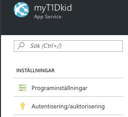 9. Tryck på ikonen Microsoft Azure i det vänstra hörnet. Då kommer du till huvudmenyn. 10.