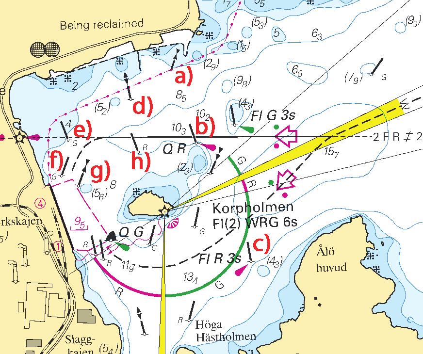 11 Nr 387 Sweden. Northern Baltic. Oxelösund. Amendments to buoyage to the SSAB Ironworks.