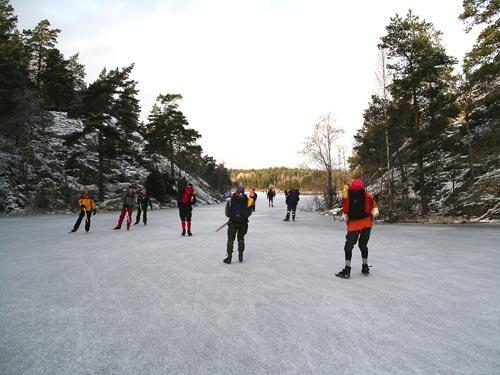 (31/12) Lunchrast på solig