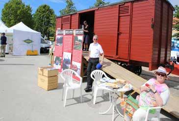 För första gången kunde nu alla organisationer samsas i en monter. Inför Almedalen enades vi om tre gemensamma frågor som vi ville driva. Kulturarvet Stärkt bevaranderätt.