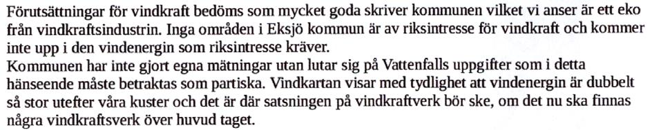 Kommentar: ÅF har getts möjlighet att besvara anklagelsen om jäv och skriver följande: Som svar på frågor kring jäv i samband med granskningen.