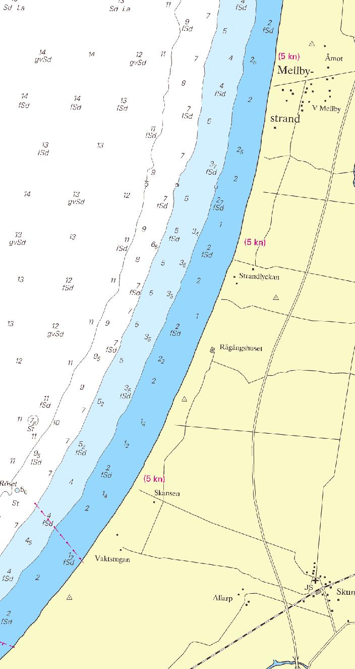 05 12 54' 54.17 2 56 29' 10.54 12 54' 53.10 3 56 28' 9.59 12 54' 10.00 Mellbystrand 1. 2. Ejdervägen S Mellby 13 Sommarbo 3.