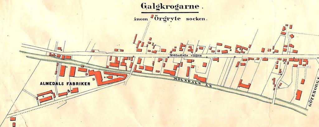 Namnet kommer sig av att Göteborgs galgbacke låg i närheten, vid landeriet Lyckan, mellan Getebergsäng och Näckrosdammen.