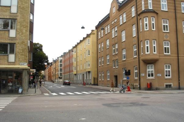Linköpings stadskärna - Nya Tanneforsvägen är ett exempel på en gata