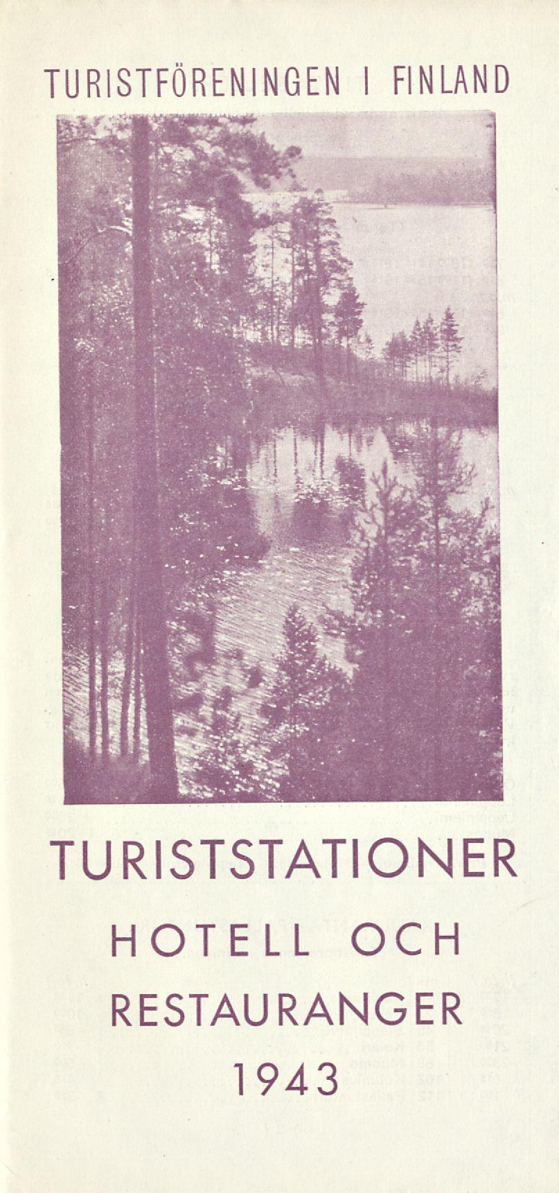 TURISTFÖRENINGEN I FINLAND