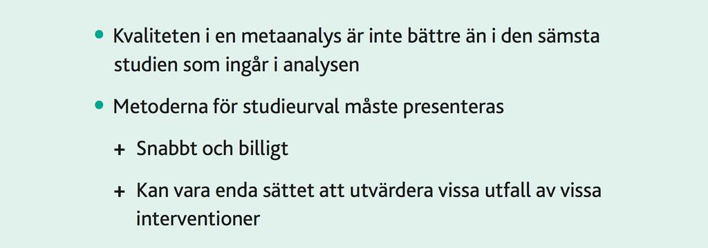 meta-analyser Sundström &