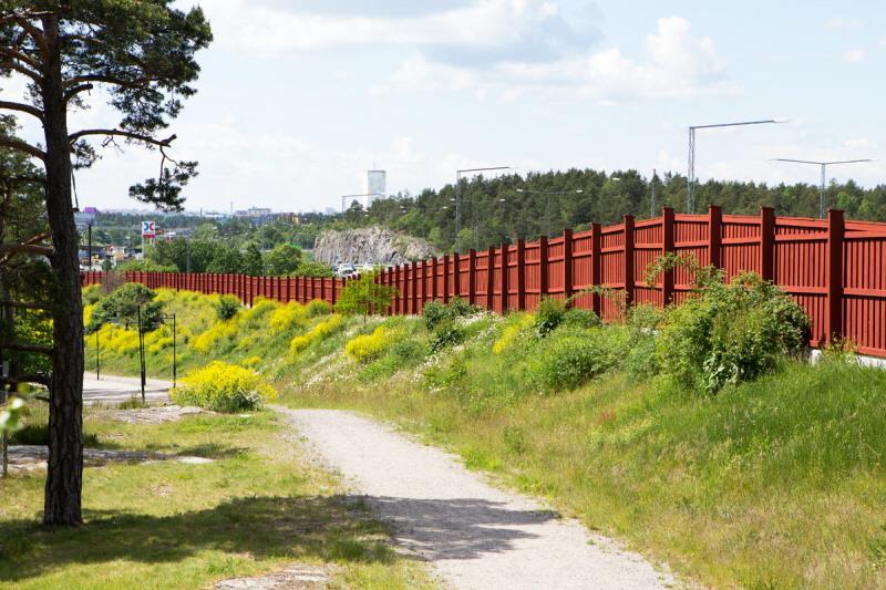 Stängsel och utfart