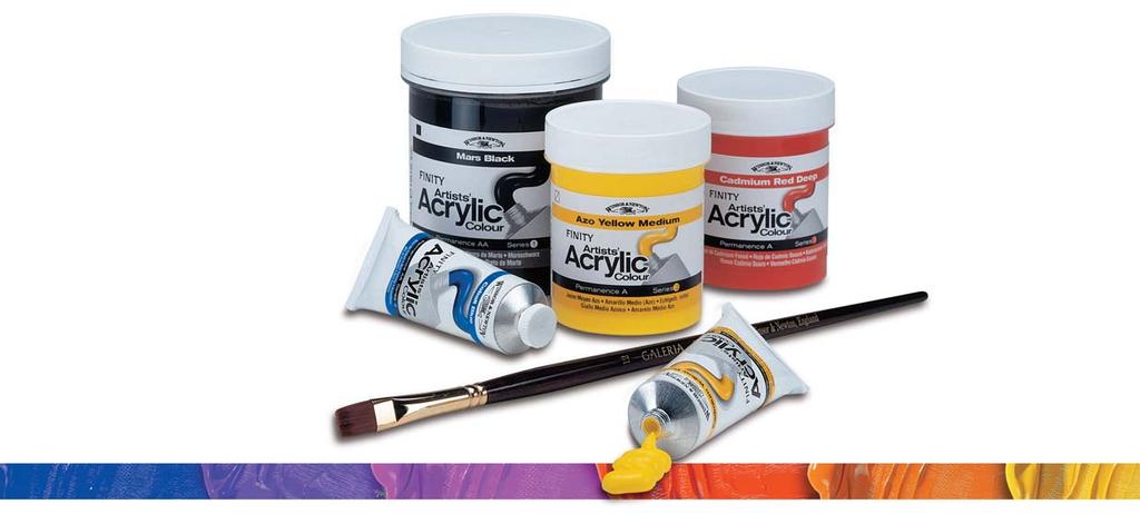 Artists Akrylfärg har tagits fram för att kunna bearbetas på paletten under något längre tid än andra färger, vilket betyder extra tid på duken för fördrivningar och längre användbar tid på paletten.