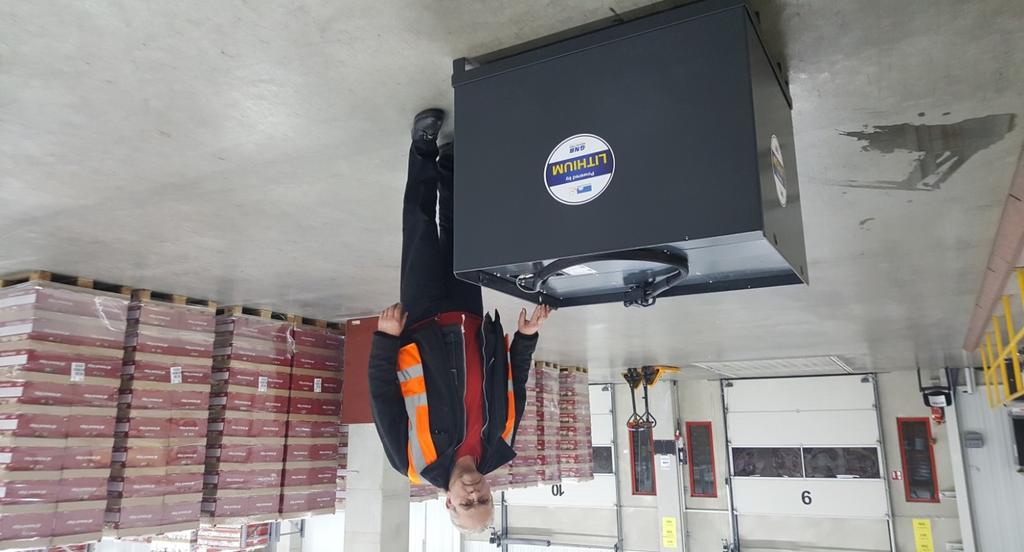 serie krävande uthållighetstester vid ett stort europeiskt distributionscenter.