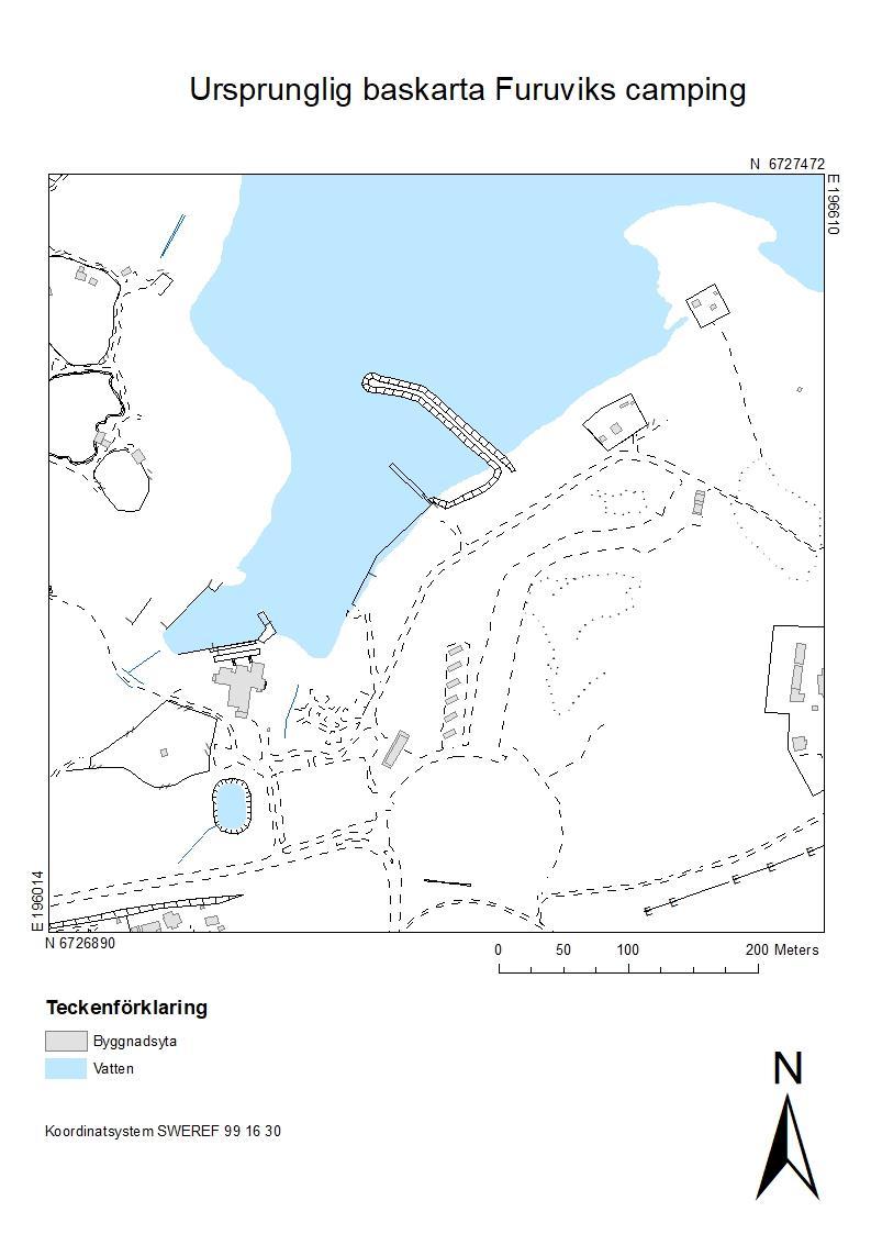 4.2 Baskarta Gävle kommuns baskarta har uppdaterats utifrån ortotomosaiken och även till viss del med geodetisk mätning.