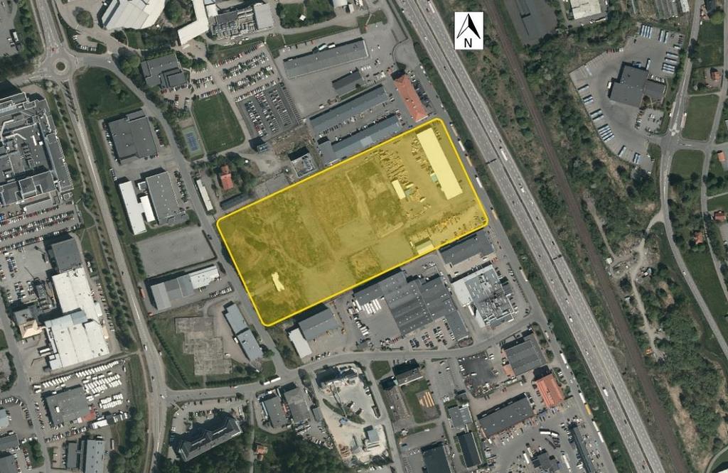 3 Förutsättningar 3.1 Planområdet Planområdet ligger i anslutning till väg E6, ca 600 meter söder om Åbromotet och 1,5 kilometer söder om Mölndal centrum, se Figur 3.