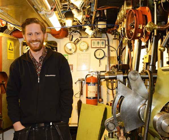 En formalitet Leif Runefalk, ovan, medlem i Röda Lanternan och maskinchef på Storskär, blev liksom de andra befälen uppsagda inför