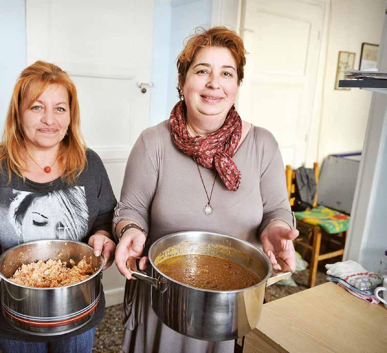 Grekland I Solidaritet för Alla gäller principen: Ingen får något utan att själv bidra med en arbetsinsats. Detta utifrån tanken: Vi har vårt öde i våra egna händer.