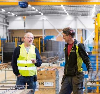 produktionsledare för Armering produktion på Con-Form Strömstad AB i Skee.
