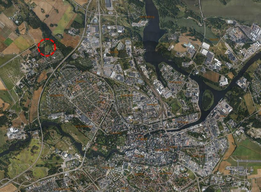 5(50) 2. Planens huvuddrag 2.1 Planområdet Planområdet är beläget inom Fiskeby som ligger cirka 5 kilometer i nordvästlig riktning från Norrköpings resecentrum.