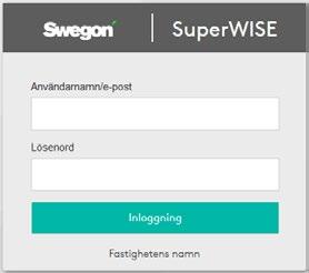 Allmänt SuperWISE grafiska gränssnitt är intuitivt och användarvänligt, med vilket användaren interagerar och kommunicerar med systemet och dess produkter.