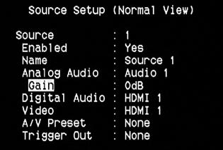 Hur du använder din T 785 SETUP MENY AnalogT Ljud (ANALOG AUDIO) T 785 har nio analoga ljudingångar inclusive en 7.1 input.