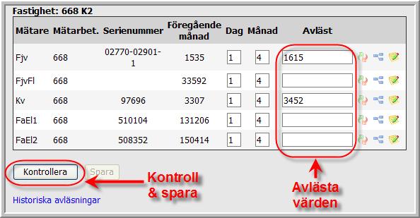 Kom ihåg att WebEss arbetar med förbrukningsmånad och för att kunna räkna fram förbrukningen för april måste hela eller nästan hela april ha passerat.