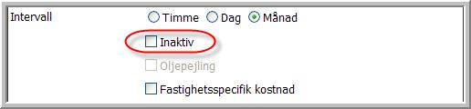 Om du vill ha kvar avläsnings- och/eller förbrukningshistorik för en mätare som inte längre används rekommenderar vi att du inaktiverar den