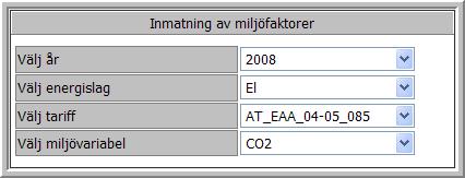 Figur 148: Inmatningsval Val av år Välj vilket år (som du vill
