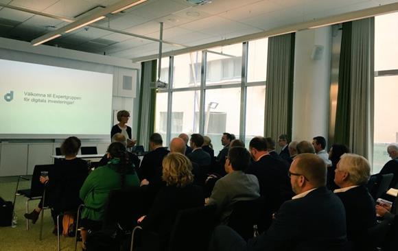 Expertgruppens mål är att bidra till att myndigheter lyckas bättre med sina digitala investeringar.