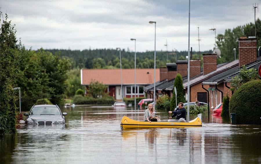 (störst påverkan i Skåne) Omvärldseffekter: